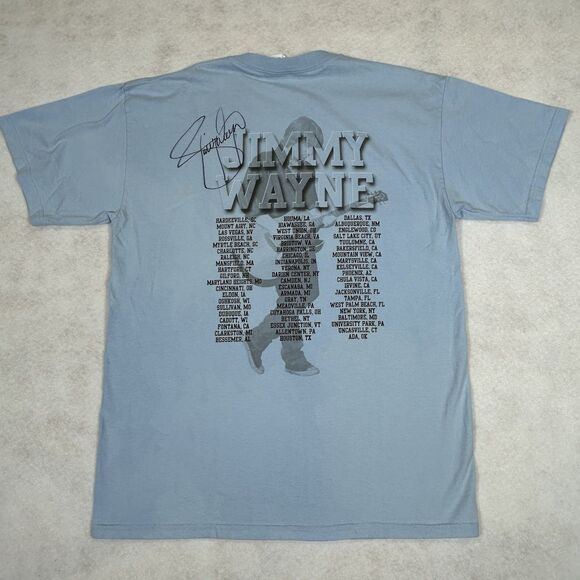 Jimmy Wayne Autographed Signed Concert T-Shirt Country Music Medium Ultra Cotton - Picture 10 of 12